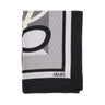 LIU-JO Foulard con logo monogram GREY Donna 