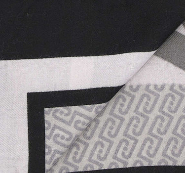 LIU-JO Foulard con logo monogram GREY Donna 