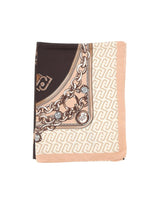LIU-JO Foulard con stampa cinture BROWN Donna 