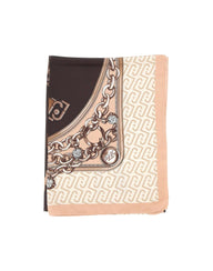 LIU-JO Foulard con stampa cinture BROWN Donna 