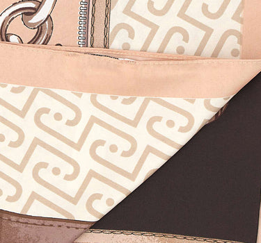 LIU-JO Foulard con stampa cinture BROWN Donna 