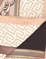 LIU-JO Foulard con stampa cinture BROWN Donna 