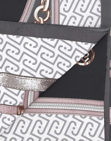 LIU-JO Foulard con stampa cinture BLACK Donna 