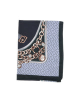 LIU-JO Foulard con stampa cinture BLUE Donna 