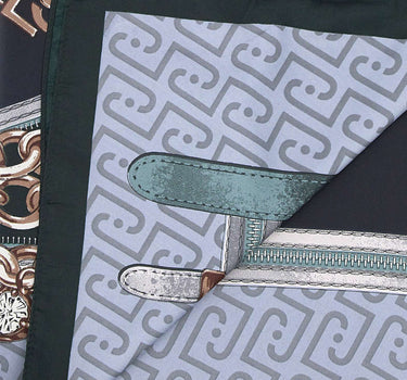 LIU-JO Foulard con stampa cinture BLUE Donna 
