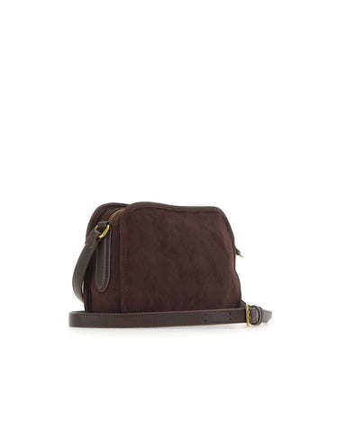LIU-JO Borsa a tracolla "Ageni" BROWN Donna 