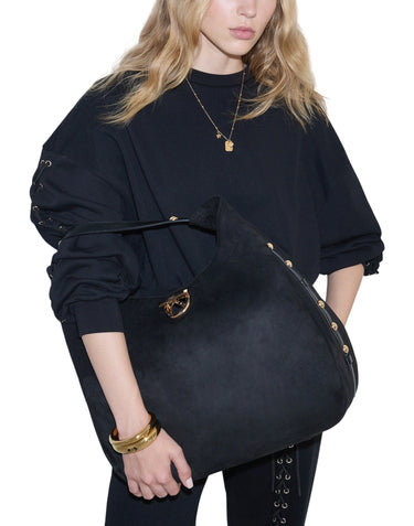 LIU-JO Borsa a spalla "Gerona" BLACK Donna 