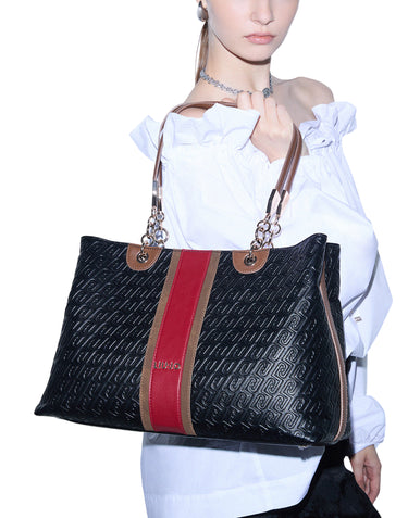 LIU-JO Borsa a spalla "Ematite" BLACK Donna 
