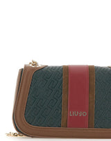 LIU-JO Borsa a tracolla "Ematite Media" GREEN Donna 