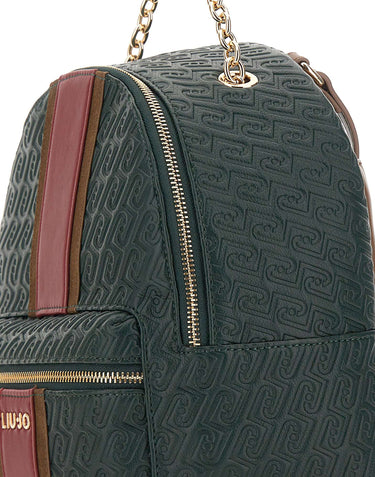 LIU-JO Zaino "Ematite" GREEN Donna 