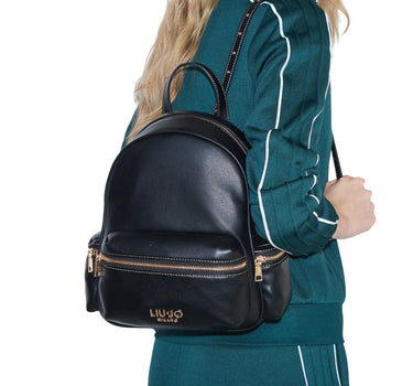 LIU-JO Zaino "Evrim" BLACK Donna 