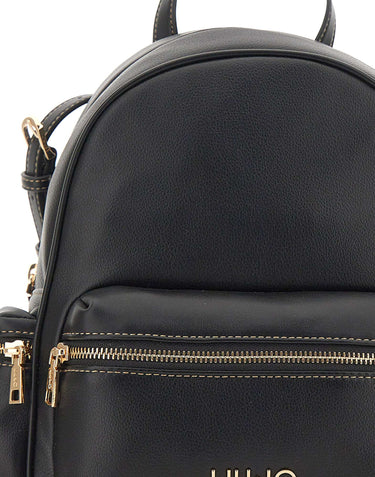 LIU-JO Zaino "Evrim" BLACK Donna 