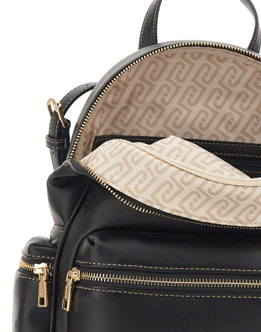 LIU-JO Zaino "Evrim" BLACK Donna 