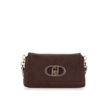 LIU-JO Borsa a spalla "Lapuffy Media" BROWN Donna 