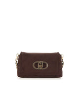 LIU-JO Borsa a spalla "Lapuffy Media" BROWN Donna 