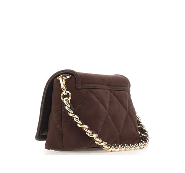 LIU-JO Borsa a spalla "Lapuffy Media" BROWN Donna 