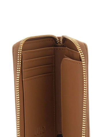 LIU-JO Portafogli "Caliwen" piccolo BROWN Donna 