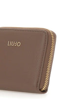 LIU-JO Portafogli "Caliwen" piccolo BROWN Donna 
