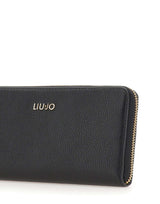 LIU-JO Portafogli "Caliwen" BLACK Donna 