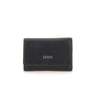LIU-JO Portafogli "Caliwen" con zip e patta BLACK Donna 