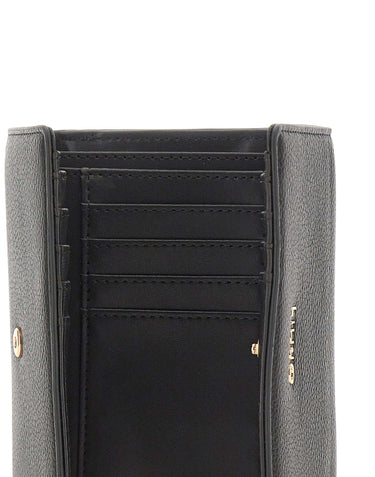 LIU-JO Portafogli "Caliwen" con zip e patta BLACK Donna 