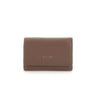 LIU-JO Portafogli "Caliwen" con zip e patta BROWN Donna 