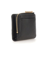 LIU-JO Portafogli "Caliwen" piccolo con patta e zip BLACK Donna 