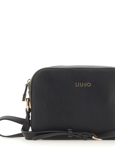 LIU-JO Borsa a tracolla media "Mahn" BLACK Donna 