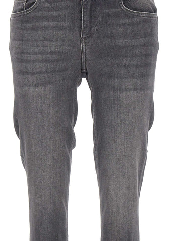 LIU-JO Jeans "Monroe" con strass GREY Donna 