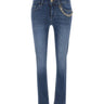 LIU-JO Jeans "Monroe" con catena BLUE Donna 
