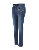 LIU-JO Jeans "Monroe" con catena BLUE Donna 