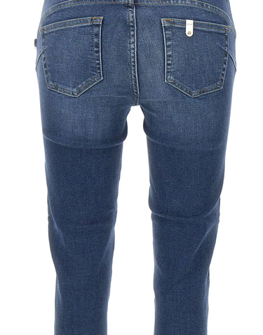 LIU-JO Jeans "Monroe" con catena BLUE Donna 