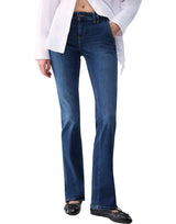 LIU-JO Jeans bootcut bottom up BLUE Donna 