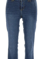 LIU-JO Jeans bootcut bottom up BLUE Donna 