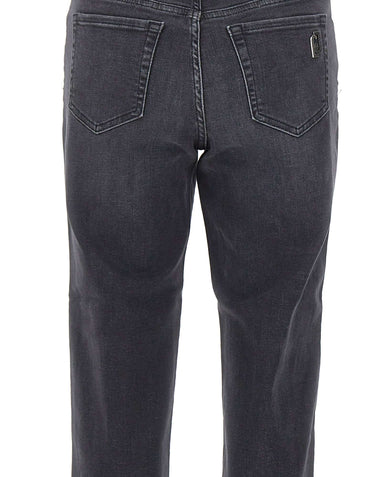 LIU-JO Jeans "Loose" BLACK Donna 