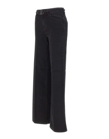 LIU-JO Jeans "Good Flare" BLACK Donna 