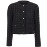 LIU-JO Giacca in bouclé BLACK Donna 