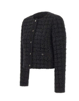 LIU-JO Giacca in bouclé BLACK Donna 