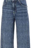 LIU-JO Jeans con strass BLUE Donna 
