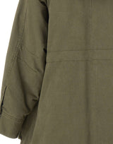 LIU-JO Parka in cotone con inserti in ecopelliccia GREEN Donna 