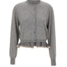 LIU-JO Cardigan con dettaglio lingerie GREY Donna 