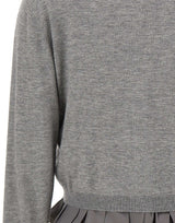 LIU-JO Cardigan con dettaglio lingerie GREY Donna 
