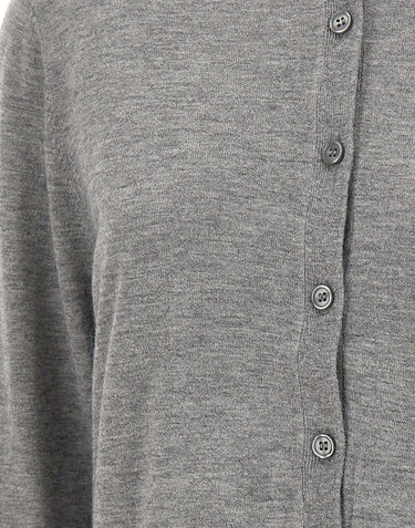 LIU-JO Cardigan con dettaglio lingerie GREY Donna 
