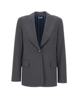LIU-JO Blazer in flanella GREY Donna 