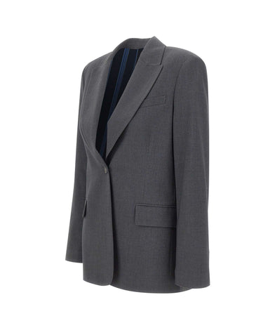LIU-JO Blazer in flanella GREY Donna 