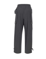 LIU-JO Pantaloni cargo in flanella GREY Donna 