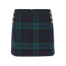 LIU-JO Minigonna in misto lana tartan MULTICOLOR Donna 