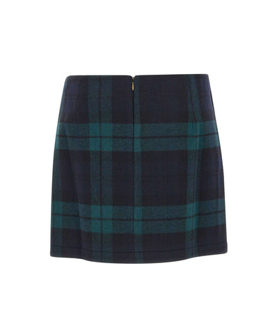 LIU-JO Minigonna in misto lana tartan MULTICOLOR Donna 