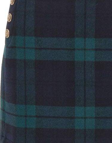 LIU-JO Minigonna in misto lana tartan MULTICOLOR Donna 