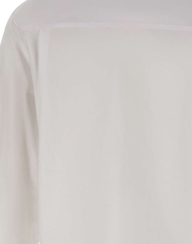 LIU-JO Blusa in popeline con rouches WHITE Donna 